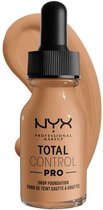 NYX Professional Makeup - Total Control Drop - Foundation - TCDF07.5 - Soft Beige - Beige - 13 ml