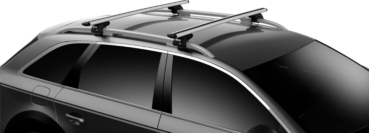 Thule Evo Clamp Voet Voor Voertuigen Verpakking Van 4 Stuks Zwart Black, One-Size
