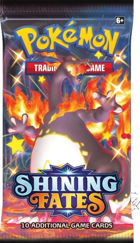 Thumbnail van een extra afbeelding van het spel Pokémon Shining Fates Pokemon Boosterpack - Pokémon Kaarten - 10 Kaarten