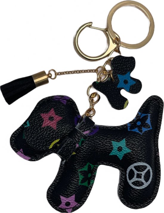 ZeyMem |Handtas Hanger  | Sleutelhanger | Trend & Designer | De Luxe Hond Zwart