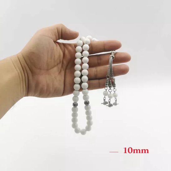 Perle de prière de la Mecque - 100% Perles de coquillage naturel - Tesbih -  Allah -... | bol.com