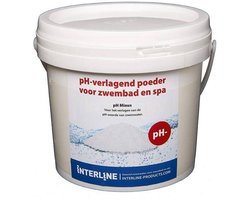 Interline PH-min 3 kg | réducteur de pH | granulé de pH | piscine | spa | abaissement de l'eau | Valeur PH | Poudre | produit d'entretien