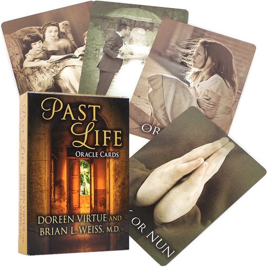 Thumbnail van een extra afbeelding van het spel Past Life Oracle Cards - Doreen Virtue - pocket edition with pdf
