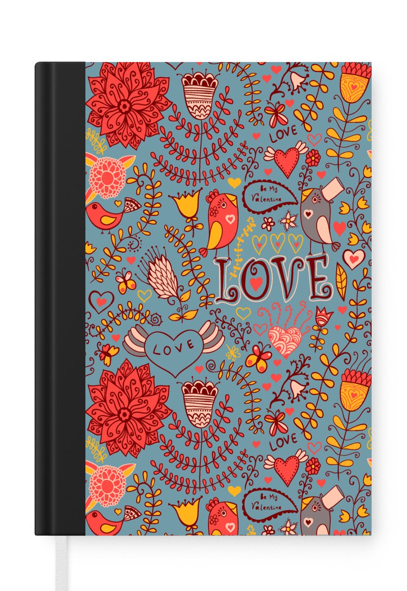 Carnet - Carnet d'écriture - Fille - Coeur - Motifs - Fille - Kids