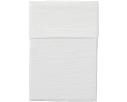 Cottonbaby ledikantlaken - katoen - roomwit - 120x150 cm
