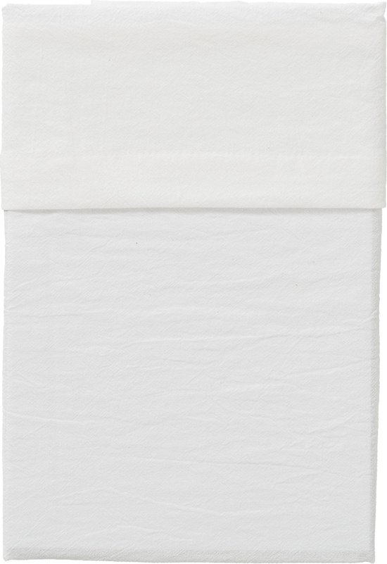 Cottonbaby ledikantlaken - katoen - roomwit - 120x150 cm