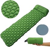 Slaapmat - 1 persoons - 190x60x5 cm - groen
