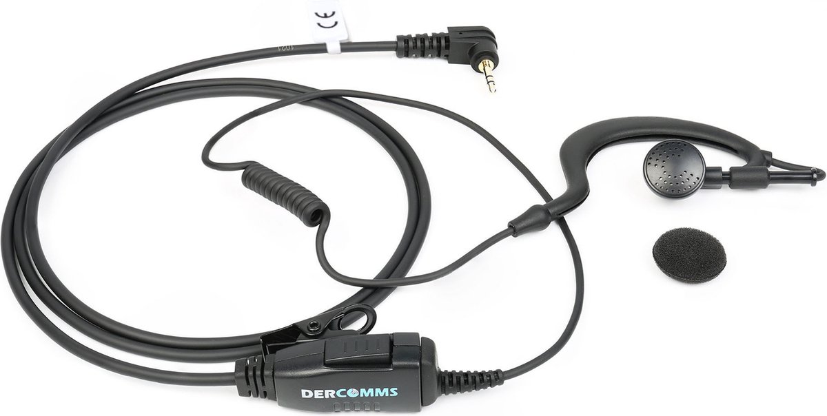 DerComms® Security oorje voor Motorola Talkabout portofoons TLKR