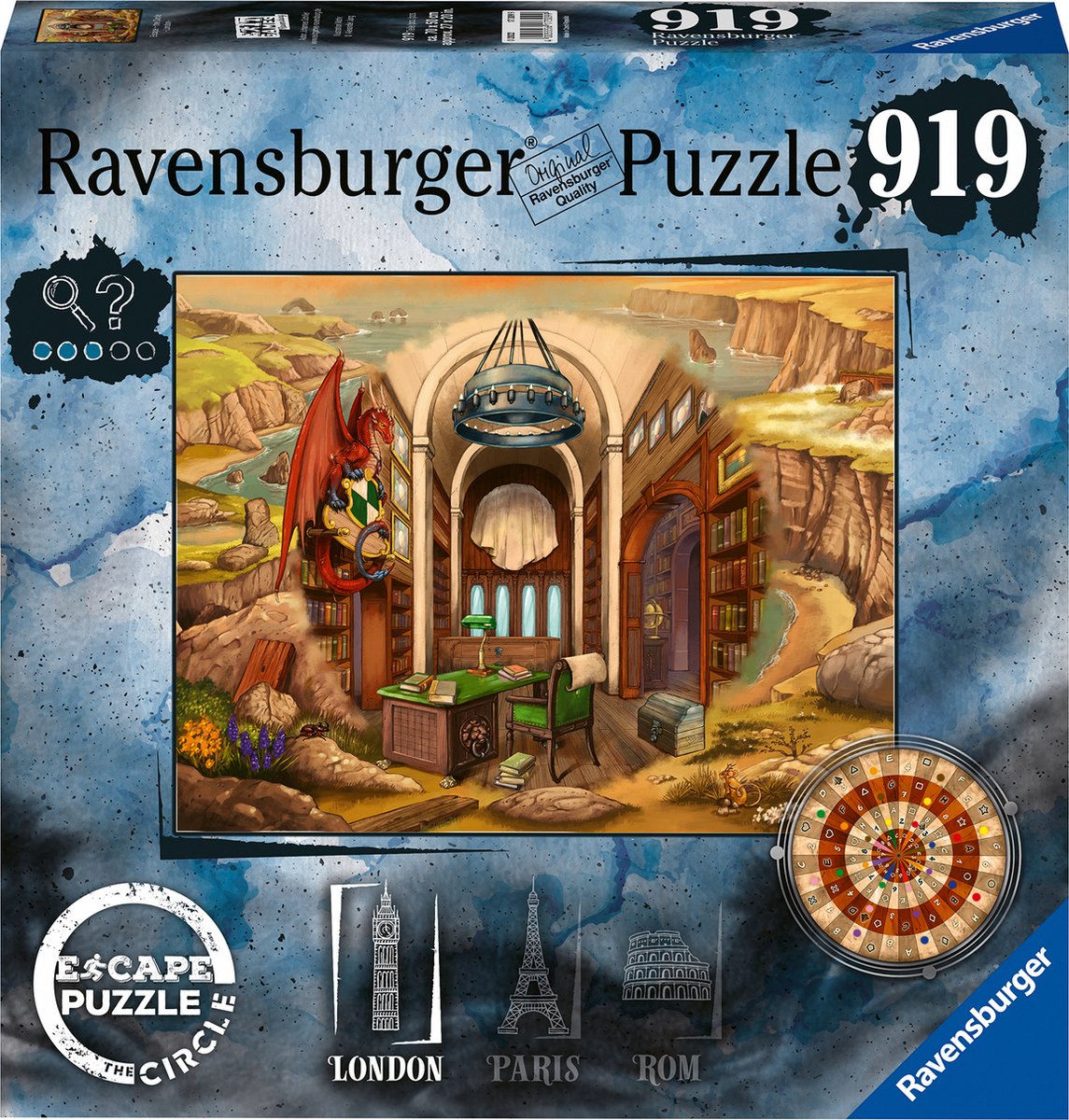 Ravensburger Escape the Circle puzzel London - Legpuzzel - 920 stukjes