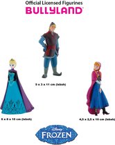 Bullyland - Disney Frozen Speelset Elsa, Anna en Kristoff - Taarttoppers - set 3 stuks (hoogte +/- 11 cm)