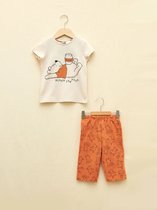 Winnie de pooh tweedelige t-shirt & short set jongens