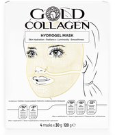 Gold Collagen Hydrogel Mask (4 maskers met 