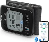 OMRON RS7 Intelli IT Bloeddrukmeter Pols - Blood Pressure Monitor met Hartslagmeter – Onregelmatige Hartslag -Klinisch Gevalideerde Polsbloeddrukmeter - met Mobiele App - 13,5 tot 21,5 cm Manchet – 3 jaar Garantie