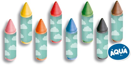 SES Tiny Talents - Badspeelgoed - Kleuren in bad - 8 pack - gemakkelijk afwasbaar