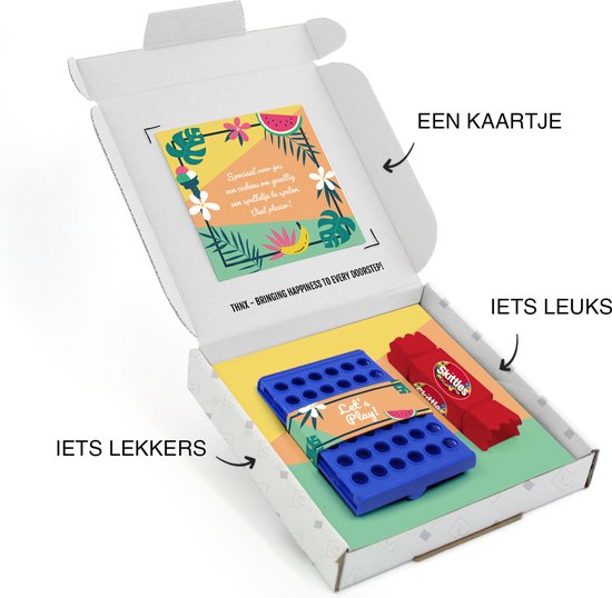 hand Met pensioen gaan Diplomatie TTHNX 3-in-1 combinatie cadeau THNX - brievenbus cadeau - spelletjes voor  kinderen -... | bol.com