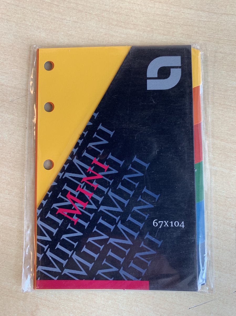 Succes mini XM15 - 6 gekleurde tabbladen - synthetisch