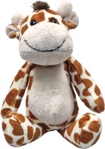 UNITOYS – Zittende Giraffe – Grijs – 21cm – Knuffel