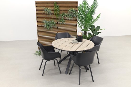 Hartman Sophie Element Xerix / Garden Impressions Edison 122 cm. - salon de jardin rond