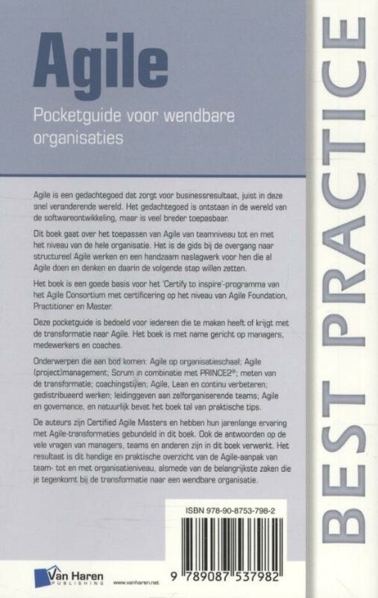 Agile Pocketguide Voor Agile Organisaties