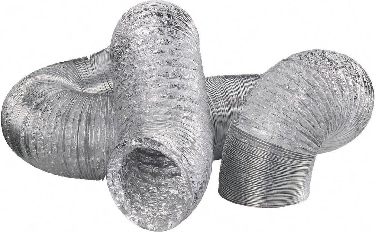 Alu-folie slang DN 102 Wallair Zilver
