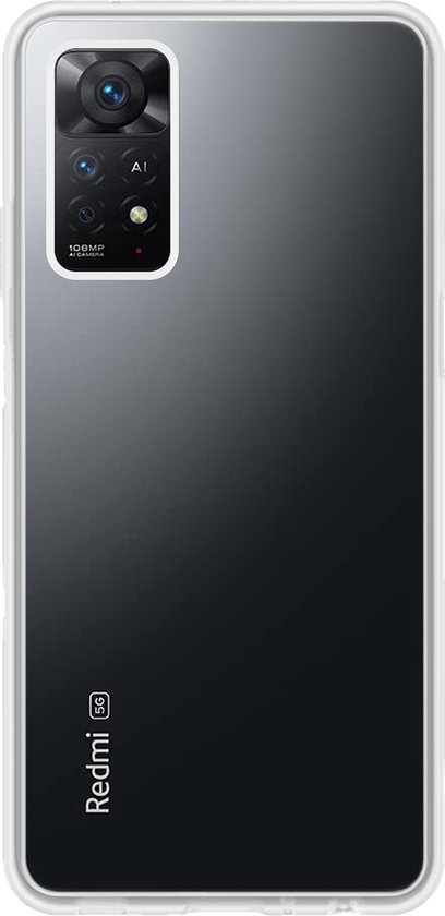 Xiaomi Mi 10T Pro Case Back Cover Housse en Siliconen - Transparent