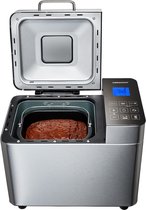 Bol.com Medion MD10241 - Broodbakmachine - 20 programma's - 600 watt - 1 kg - 3 bruiningsniveaus - Zilver aanbieding