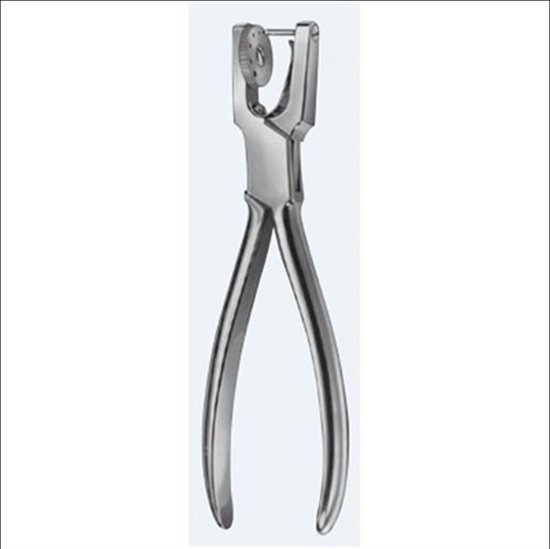 Belux Surgical / HuFriedy Lente Schroef Rubber Dam Punch Set/ Zilver