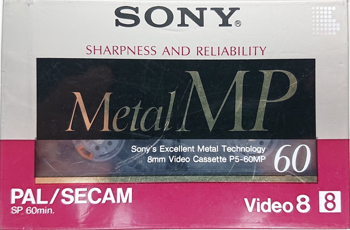 Sony Video8 Metal MP P5-60MP