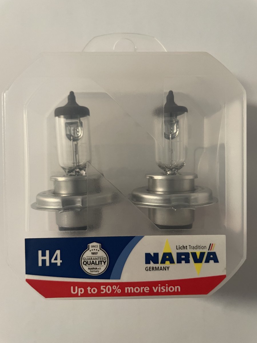 NARVA H4 12V - RP50+ - Set