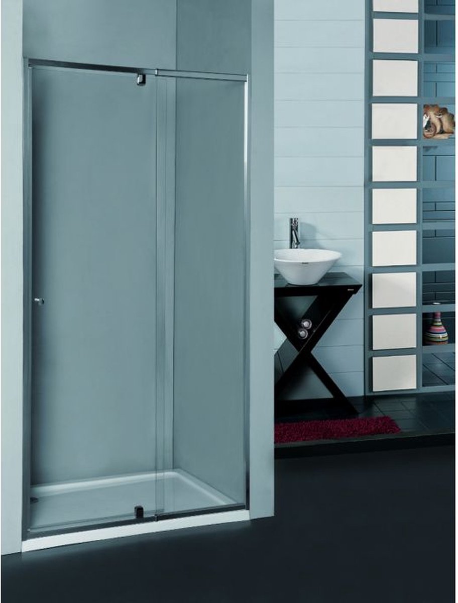 Allibert Priva Verstelbare Zwaaideur 78-91x190cm Transparant