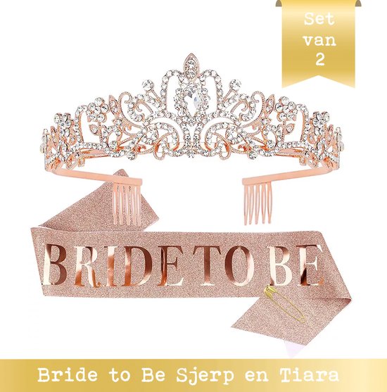 Vrijgezellenfeest voor vrouwen, Bride to Be sjerp en sluier, accessoires voor Bride to Be, voor vrijgezellenfeest en huwelijksfotografie, goud