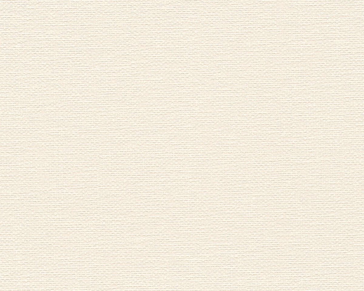 A.S. Création #Hygge - GEWEVEN STRUCTUUR BEHANG - wit crème - 1005 x 53 cm