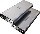 Batterie externe Brothers4Change® Powerbank 20000 mAh - Port USB-C, powerbank mobile compatible avec iPhone, iPad, Samsung Galaxy - Puissant et durable - étui et câble de charge inclus