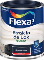 Flexa Strak in de Lak Hoogglans - Buitenverf - Geldersblauw - 0,75 liter