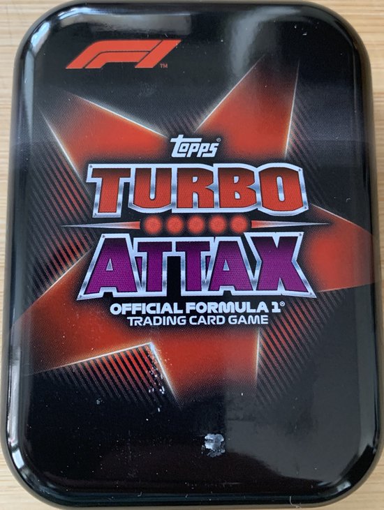 Afbeelding van het spel Topps Formule 1 Mini Tin - Turbo Attax -incl 2 Limited Edition kaarten