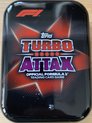 Afbeelding van het spelletje Topps Formule 1 Mini Tin - Turbo Attax -incl 2 Limited Edition kaarten