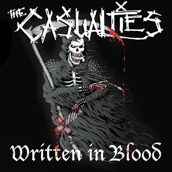 Casualties - Written In Blood (LP) (Coloured Vinyl)