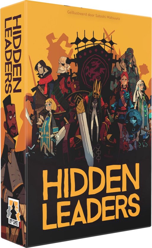Thumbnail van een extra afbeelding van het spel Hidden Leaders - Deluxe - Inclusief uitbreiding - Bordspel voor 2 - 6 spelers - Satoshi Matsuura