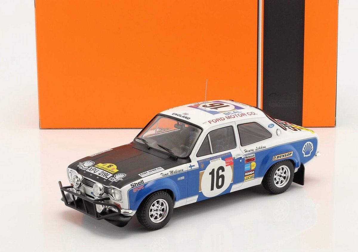 Ford Escort MK1 RS 1600 #16 Safari Rally 1973 - 1:18 - IXO Models
