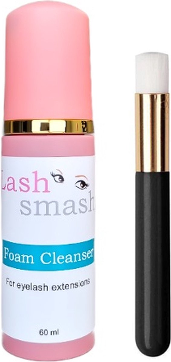 Lash Foam 60ml, mild, geen parabenen, luxe uitstraling
