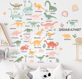 Stickerkamer® - Muursticker - dino's kinderkamer - jongen