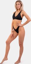 Fitness Triangle Bralette Top WITH PADDING Bikini Zwart – NEBBIA 457-S