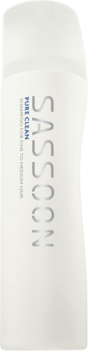 SASSOON Pure Clean Shampoo -250 ml - Normale shampoo vrouwen - Voor Alle haartypes