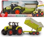 Dickie Toys Claas -  Tractor & Aanhangwagen - 57 cm - Speelgoedvoertuig