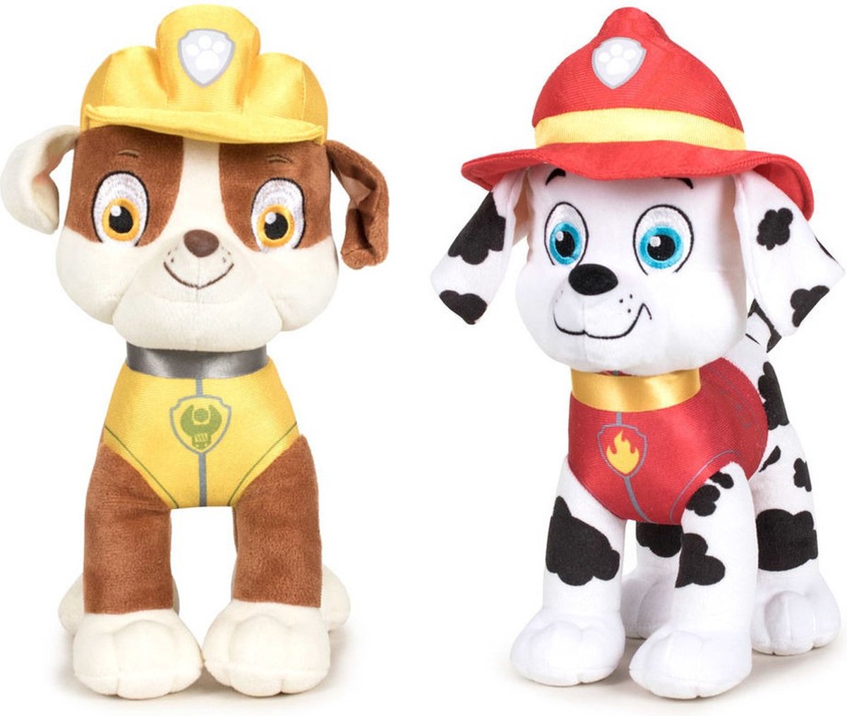 Peluche Rocky La Pat' Patrouille 15 Cm - Tout Doux Et Lavable - Dès 12 Mois - Cadeau Parfait Pour Les Fans Du Dessin Animé