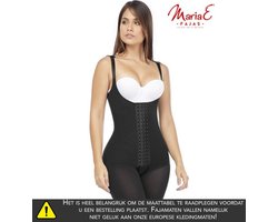 MARIAE 9182 COLOMBIAANSE POSTOPERATIEVE FAJA/ TE DRAGEN TER CORRECTIE VAN HET FIGUUR/ NA EEN ZWANGERSCHAP/ MAAT L | KLEUR ZWART | KORTE LENGTE| DRUKPAK| HOGE COMPRESSIE|STAGE 2| TE GEBRUIKEN NA EEN BUIKWANDCORRECTIE, BBL,LIPOSUCTIE