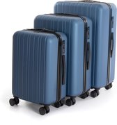 AttitudeZ Azur Set de valises de voyage Blauw
