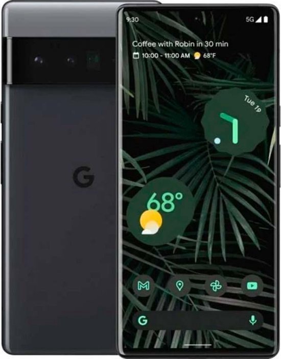 Google Pixel 6 Pro - Smartphones - 128GB - 6,7 inch - Zwart