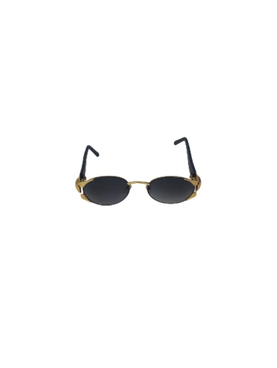 Zonnebril JOSH - UV 400 - Zwart / Goud - Trendy Bril Met Stoere Look - Normaal Model - Shades - Unisex van JOSH — afbeelding 3