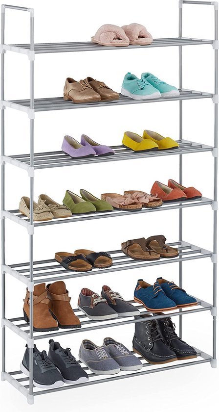 Schoenenrek - schoenenkast - voor het opbergen van schoenen -  ruimtebesparend - voor... | bol.com